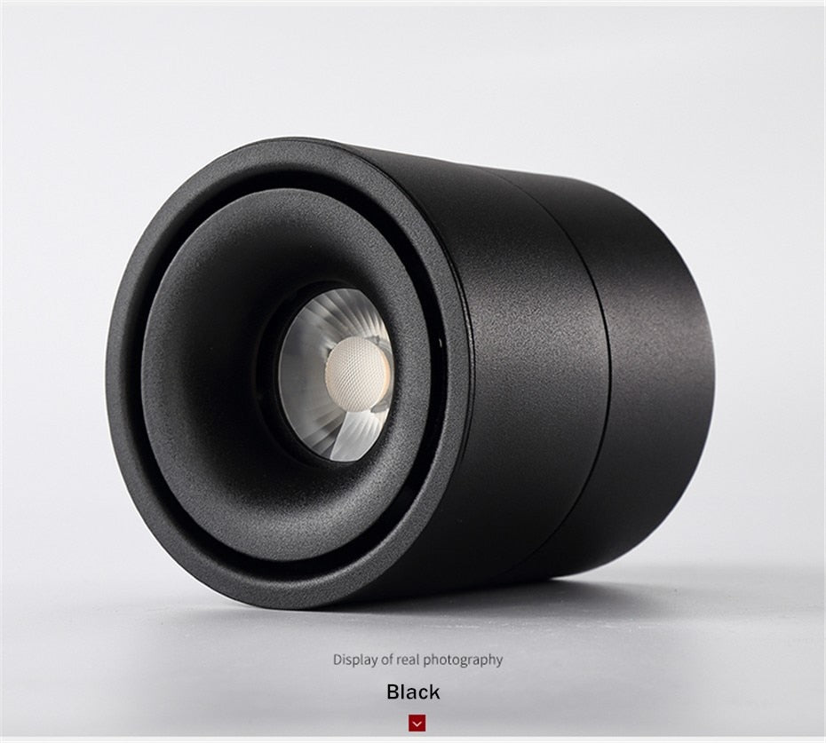 Led Downlight Surface Mounted indoor Led Ceiling Lamp 360° Rotatable And Foldable Led Spot Lighting 7W 10W 12W 15W AC110V 220V