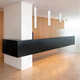 DBF Nordic Europe LED Surface Mounted Ceiling Spot Light 5W White/Black AC85-265V Long Tube Kitchen Bar Living room Home Indoor