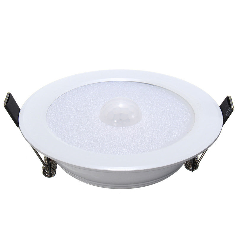 LED Downlight Light 7W E27 PIR Motion Sensor 5730 SMD LED Light StepPath Lamp AC 85-265V