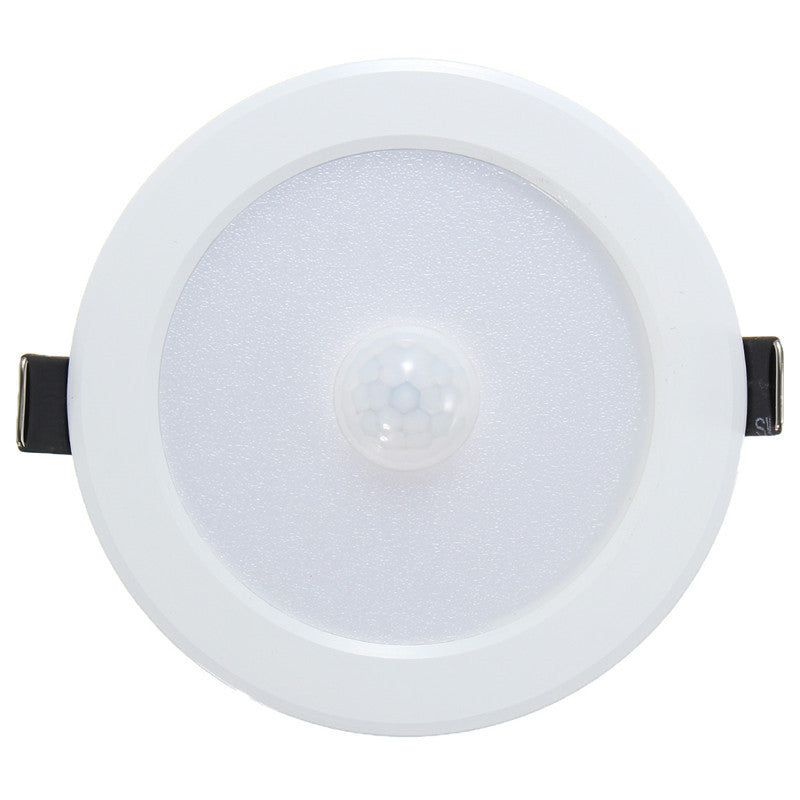 LED Downlight Light 7W E27 PIR Motion Sensor 5730 SMD LED Light StepPath Lamp AC 85-265V