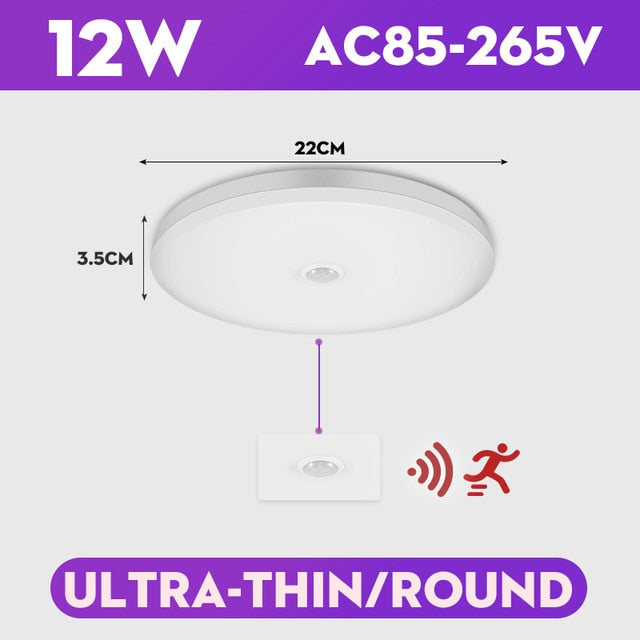 Modern Led Ceiling Lights 110V 220V Motion Sensor Ceiling Light 20W 30W 40W Led Ceiling Lamp Smart Ceiling Light for Living Room