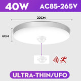 Modern Led Ceiling Lights 110V 220V Motion Sensor Ceiling Light 20W 30W 40W Led Ceiling Lamp Smart Ceiling Light for Living Room