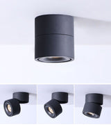 Foldable 360-degree rotating surface mounted LED downlight ceiling light AC85-265V 5W 7W 10W 12W LED ceiling spotlight dimmable