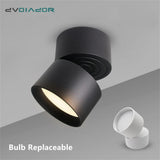 Downlight Lighting Led Ceiling Lamp GX5.3 BUlb Replaceable 7W 9W 12W Spot Led Angle Adjustable For Living Room Bedroom Kitchen