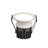 LED Downlight 1pcs Round Arc Dimmable Embedded Anti-glare Led COB Ceiling Recessed downlight  7w 12w LED wall wash light Hotel Villa Lighting