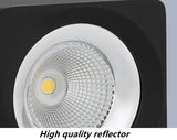 LED Downlight 1pcs Super Brightness AC85-265V Square Surface Mounted LED COB Dimmable Downlights 7W/9W/12W LED Ceiling Lamp Spot Light