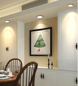 Super Bright Recessed LED Downlight COB Dimmable 7W 9W 12W LED Ceiling Spot Lights AC110-220V LED Ceiling Lamp with 3 colors