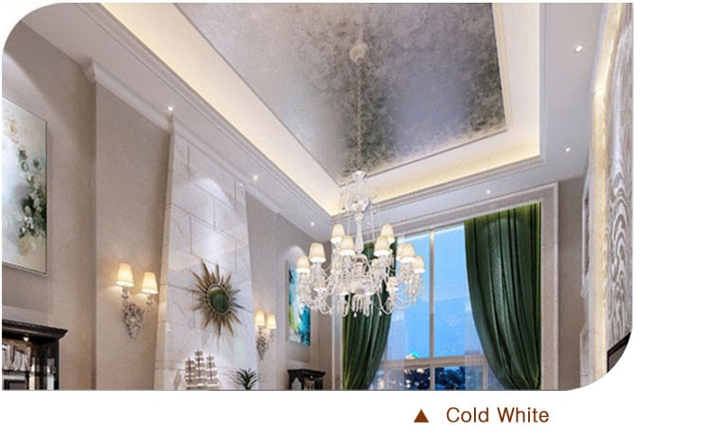 LED downlight 10pcs/lot 18W 15W 12W 9W 7W 5W 3W 220V / 110V ceiling lamp recessed downlights round led panel light