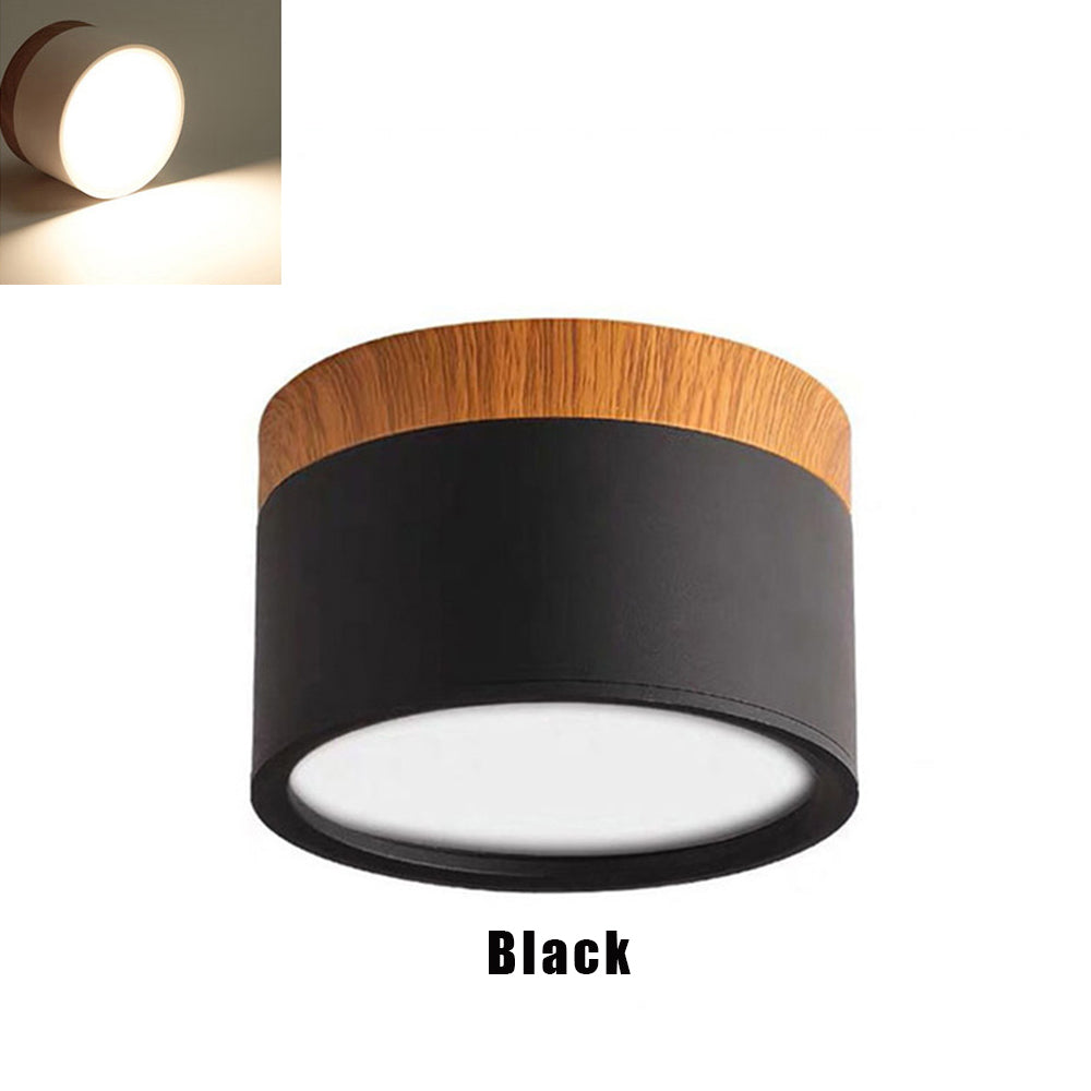 LED Downlight 7W/15W LED Ceiling Light Macaron Style Modern Colour Led Ceiling Lights Home Lighting Lamps Fixtures Lampshade D30