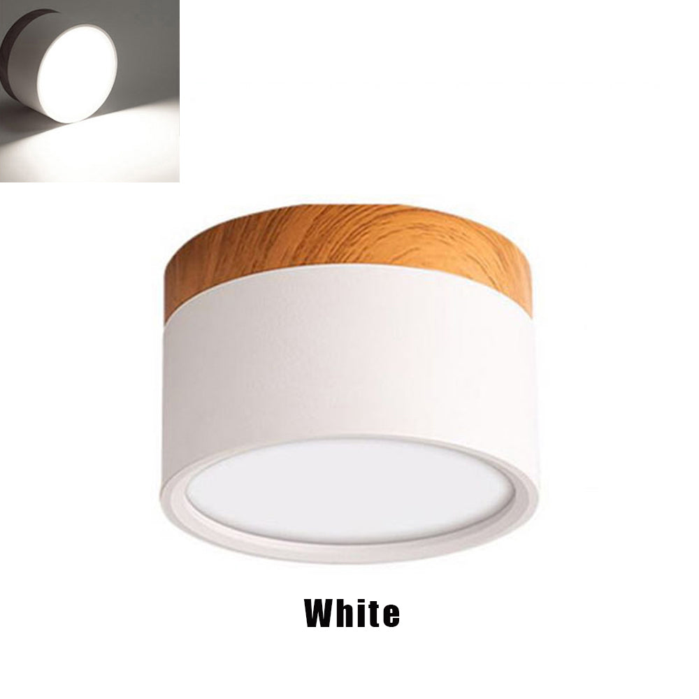 LED Downlight 7W/15W LED Ceiling Light Macaron Style Modern Colour Led Ceiling Lights Home Lighting Lamps Fixtures Lampshade D30