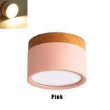 LED Downlight 7W/15W LED Ceiling Light Macaron Style Modern Colour Led Ceiling Lights Home Lighting Lamps Fixtures Lampshade D30