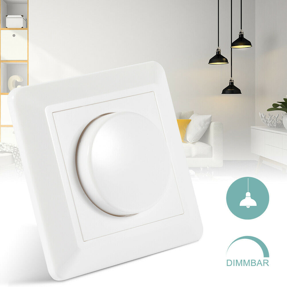 LED Dimmer 220V Switch Dimming Speed Controller For Dimmable Ceiling Light Downlight Spotlight EU plug