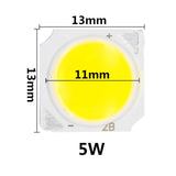 LED Downlight 10pcs a lot 3W 5W 7W 10W LED COB Light Bulb On Board 250mA led diodes High Power LED Light Lamp SpotLight Downlight Lamps DIY