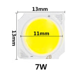 LED Downlight 10pcs a lot 3W 5W 7W 10W LED COB Light Bulb On Board 250mA led diodes High Power LED Light Lamp SpotLight Downlight Lamps DIY