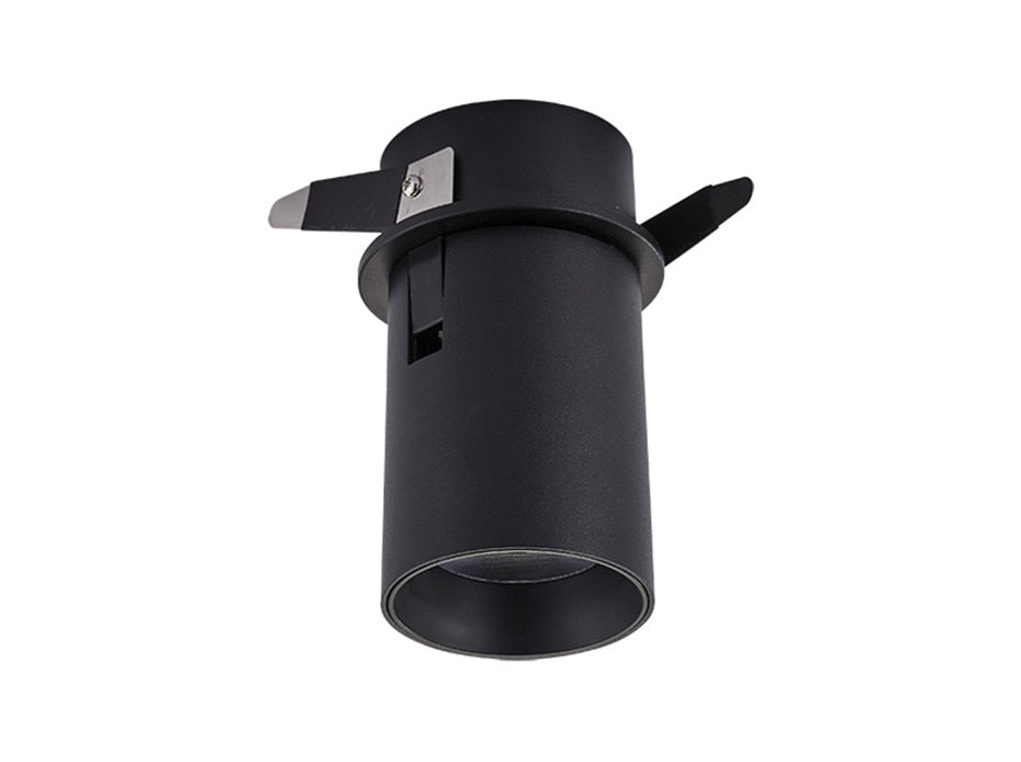 LED spotlight embedded ceiling light living room Simple Nordic Adjust up down left and right 7W 12W COB Recessed down light