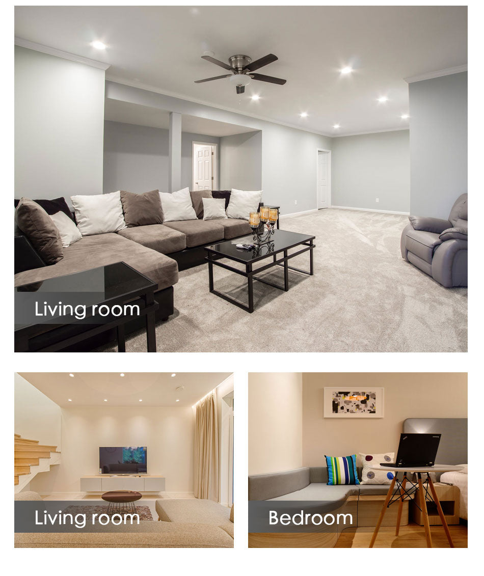 LED Downlight 3W 5W 7W 9W 12W 15W Round Recessed Lamp 220V 230V 240V 110V Home Decor Bedroom Kitchen Indoor Spot Lighting