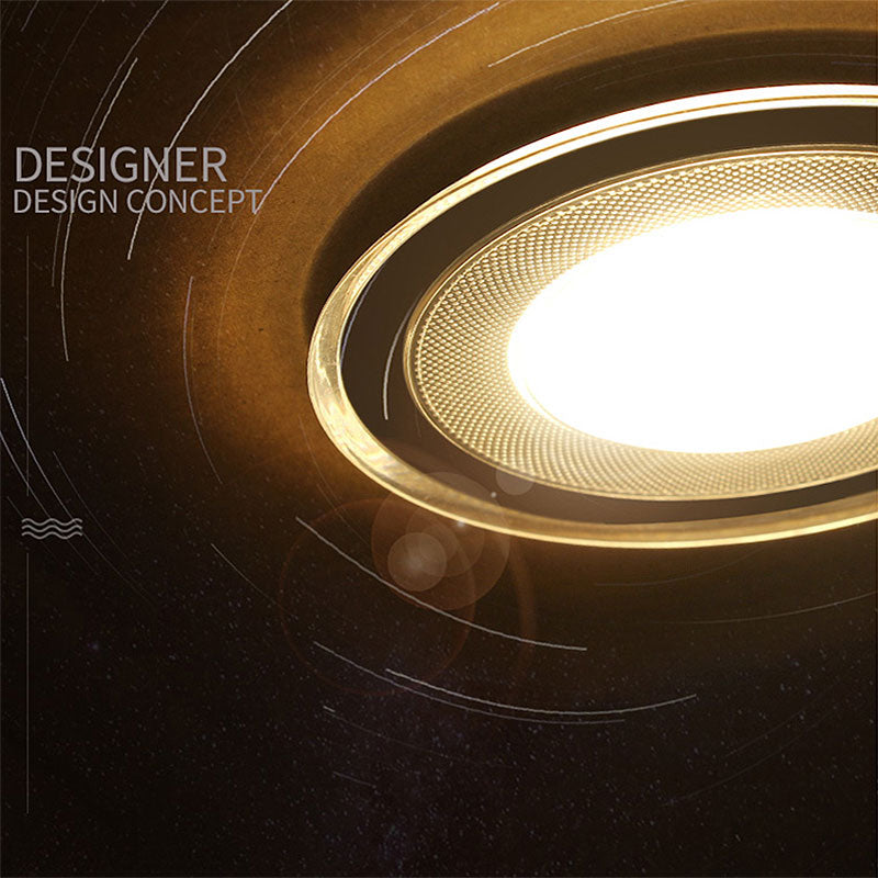 Light guide LED Downlight 3W 5W 7W 9W 12W 15W 18W Acrylic Panel Lights Ceiling Recessed Lamps High Brightness