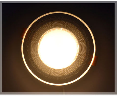 Light guide LED Downlight 3W 5W 7W 9W 12W 15W 18W Acrylic Panel Lights Ceiling Recessed Lamps High Brightness