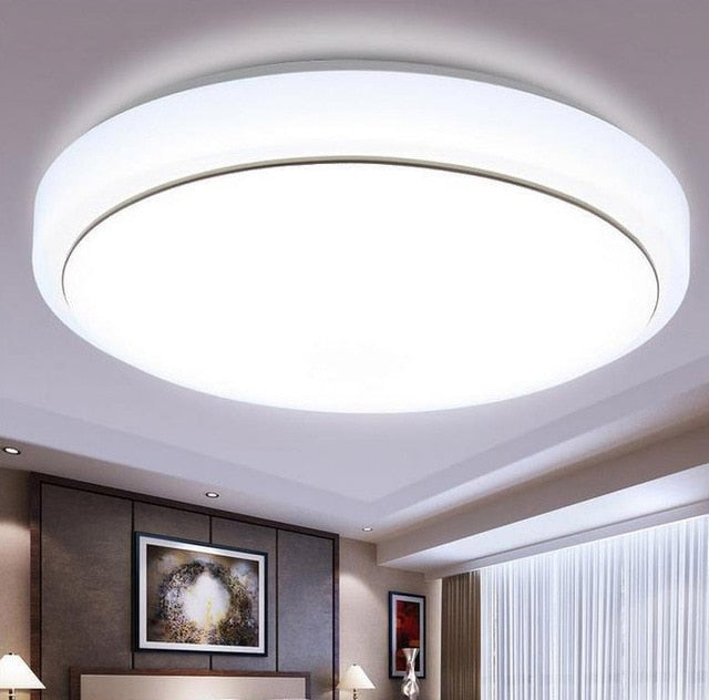 Ceiling Lights Aluminum +Acryl High brightness Led ceiling Lamp Living Room Bedroom Bathroom Home Decoration Kitchen Fixtures