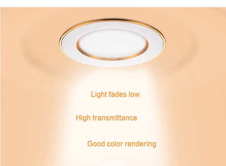 LED Downlight 10pcs/pack led downlight 3w 5w 7w 9w 12w 15w 18w ceiling recessed gold downlights high quality round panel light