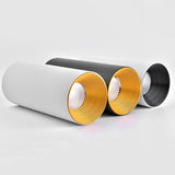  LED Downlights Surface Mounted Tube Ceiling Lamp 7W 12W COB Spotlight Downlighters 110V 220V Light Fixtures