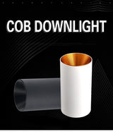  LED Downlights Surface Mounted Tube Ceiling Lamp 7W 12W COB Spotlight Downlighters 110V 220V Light Fixtures