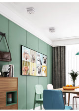 Folding COB LED Downlights 7W 10W 12W 15W Surface Mounted Led Ceiling Lamps Spot Light 360 Degree Rotation Downlights AC85-265V