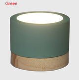 LED Downlight Wood Ceiling Lamp Surface Mounted 5w Lamps Lighting Fixtures living Room Down lights Simple Nordic Iron for Aisle