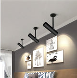 Dimmable Spot light Led downlights 7w  12w Background Lamp  LED COB Track Light surface mounted LED COB ceiling Indoor Lighting