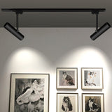 Dimmable Spot light Led downlights 7w  12w Background Lamp  LED COB Track Light surface mounted LED COB ceiling Indoor Lighting