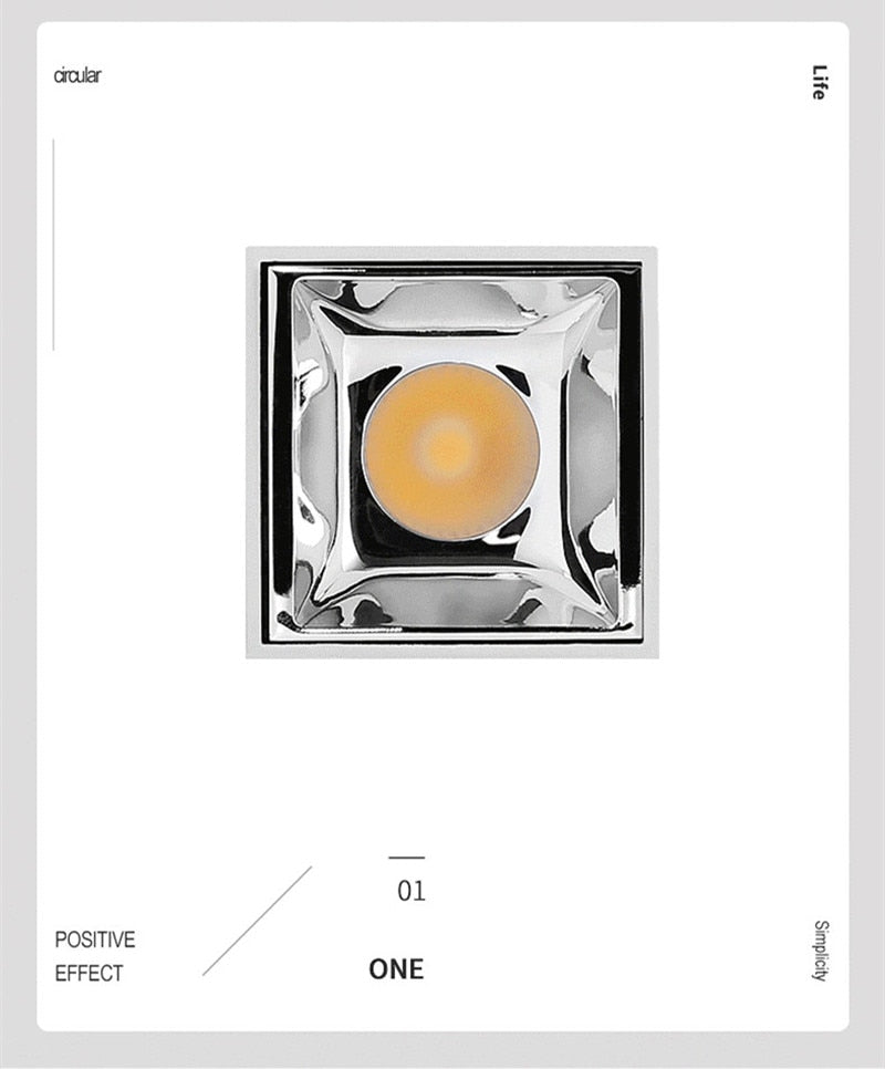 Dimmable LED Surface Mount Ceiling light down light 8W 12W No opening Downlight LED Spotlight decoration Ceiling lamp AC110V220V