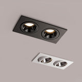 Anti-glare Square LED COB Recessed Downlight 14W 24W LED Ceiling Spot Light Kitchen Living room Indoor