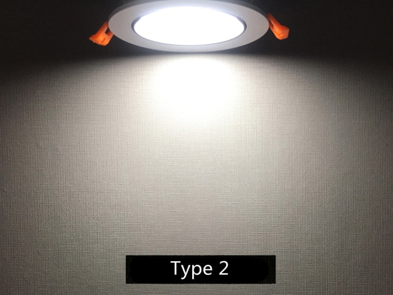 Round Dimmable Recessed COB LED Downlights 5W 7W 9W 12W 15W LED Ceiling Spot Lights AC85~265V LED Ceiling Lamps Indoor Lighting