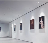 Dimmable round led spotlight embedded downlight AC86V~260V black and white ceiling light 3W~25W open-hole home lighting