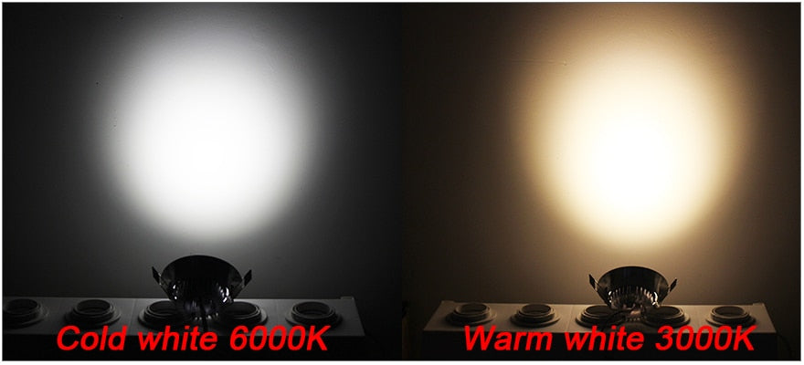 LED Recessed Ceiling Downlights Kitchen CE Luminaire 110-240V 3W 5W 55mm 70mm 90mm Cut Hole Spot Lamp Angle Adjustable