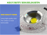 COB LED Downlight Colorful Panel Light RGB 3W 110V 220V Recessed Lamp Fixture For Halogen Lamp Decoration Purple Spot light