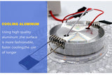 COB LED Downlight Colorful Panel Light RGB 3W 110V 220V Recessed Lamp Fixture For Halogen Lamp Decoration Purple Spot light