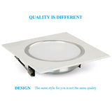 LED Downlight Square Recessed lights 3W 5W 7W 9W 12W LED Ceiling Lamp for Kitchen/Home/Office/Living room Indoor Lighting AC220V