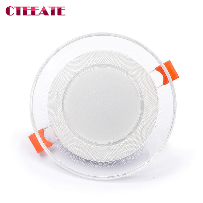 LED 4 pcs Light guide LED Downlight 3W 5W 7W 9W 12W 15W 18W Acrylic Panel Lights Ceiling Recessed Lamps High Brightness