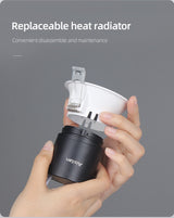 Aisilan LED Recessed spot light Narrow Border Downlight living room spotlight 7.5CM open hole downlight minimalist bedroom light