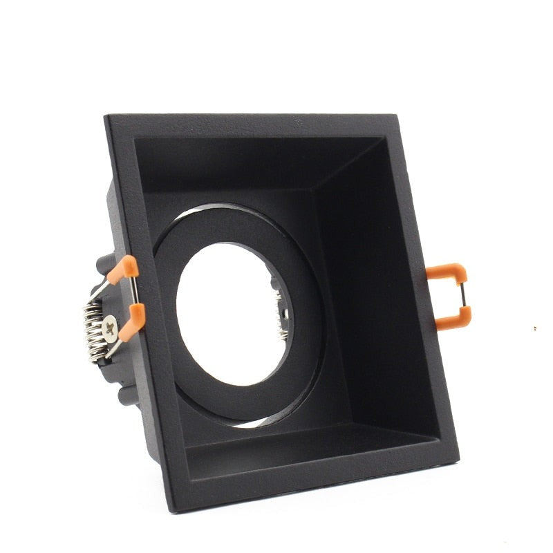 Ring Downlight Anti-glare LED 95mm Cut Hole Recessed Ceiling Spot Lamp Frame 85-265V GU10 Bulb Replaceable