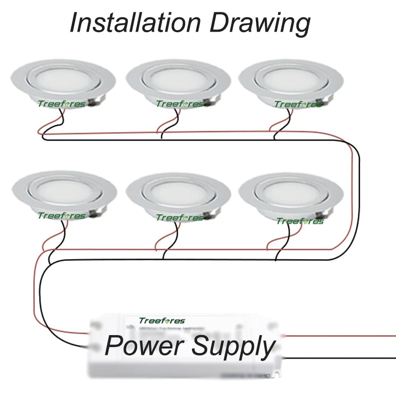 IP65 304 Stainless Steel 3W 12V 24V DC 5V USB LED Downlight for Home Kitchen Dining Spot Lighting CE RoHS 14mm Slim Lamp