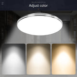 Ultra Thin LED Ceiling Lamp LED Modern Panel Light 72W 36W 24W 18W 12W 220V Bedroom Kitchen Surface Mount Flush Panel Light