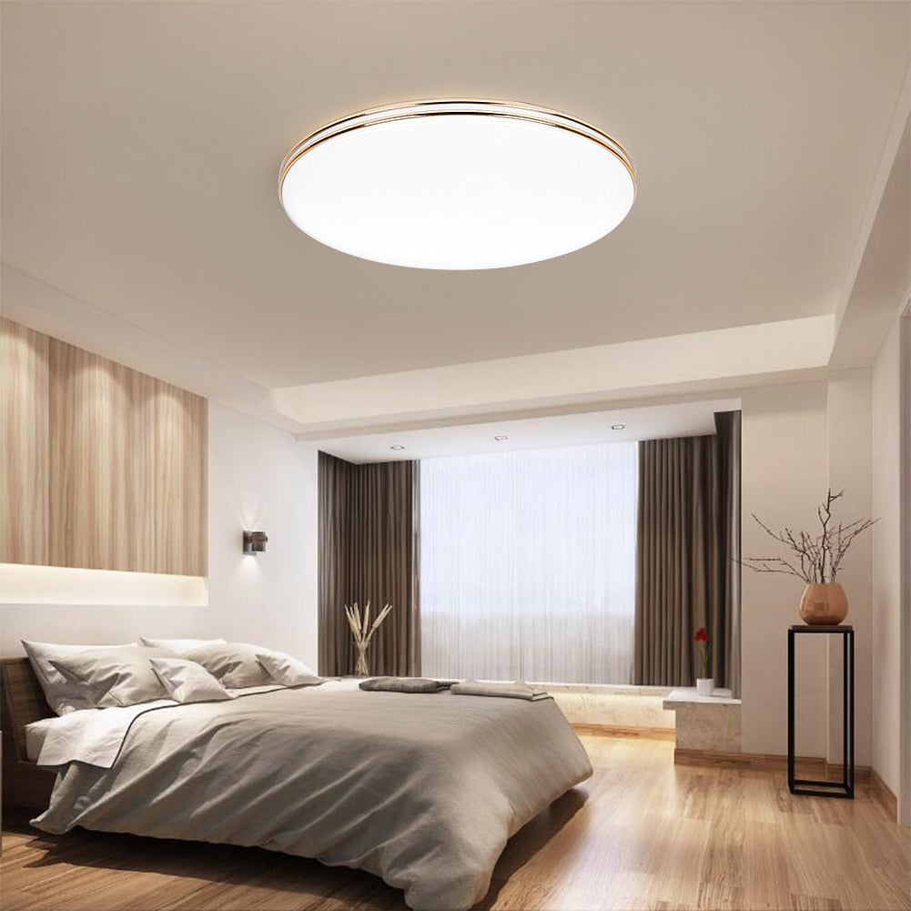 Ultra Thin LED Ceiling Lamp LED Modern Panel Light 72W 36W 24W 18W 12W 220V Bedroom Kitchen Surface Mount Flush Panel Light