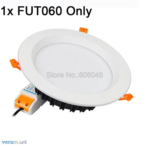 Milight FUT060 25W RGB+CCT Recessed Indoor LED Ceiling Downlight Dimmable AC110V-240V Support 2.4G RF Remote / WiFi APP Control