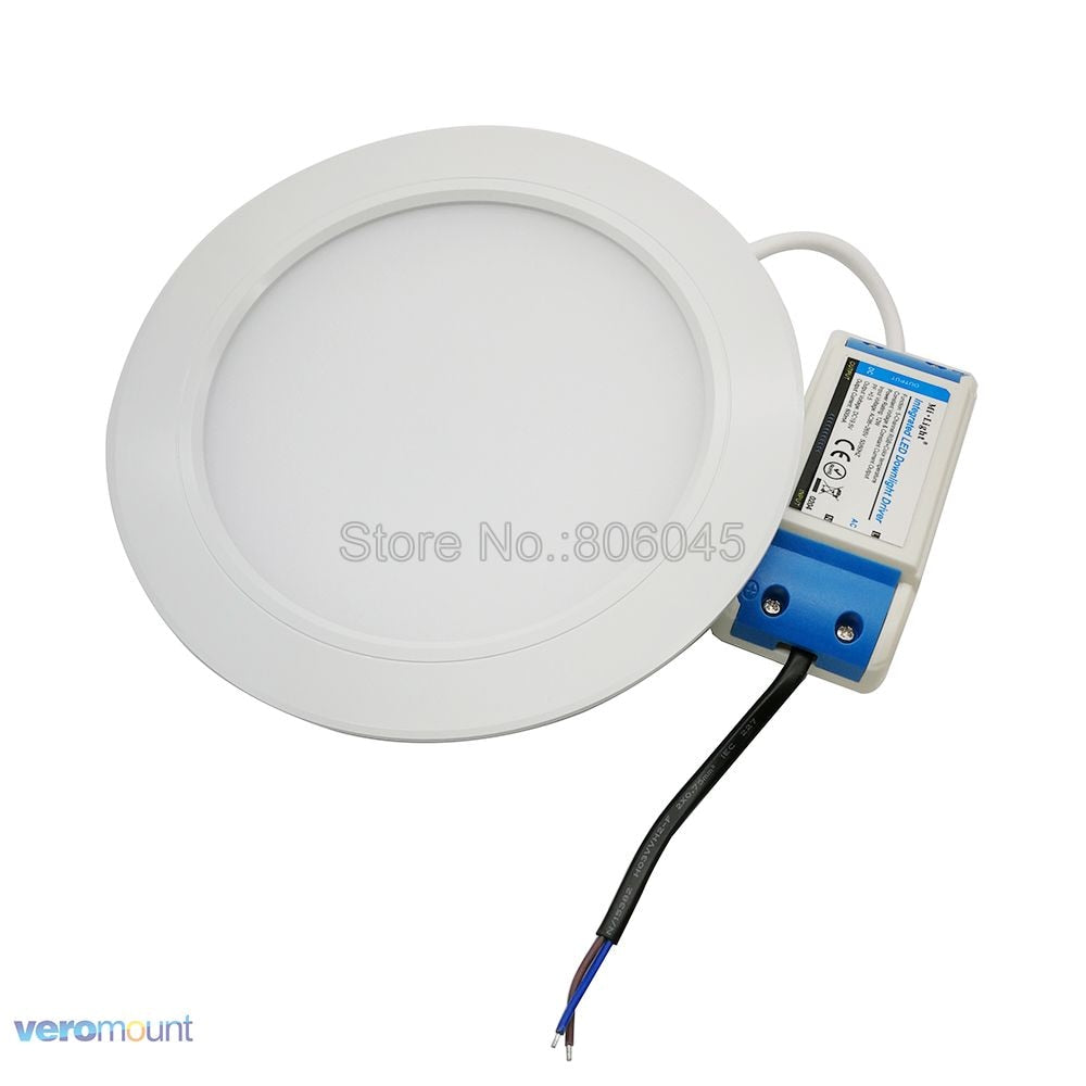 MiLight FUT066 12W LED Downlight AC220V RGB+CCT Dimmable LED Panel Light Support 2.4G Wireless Remote / APP WiFi Control