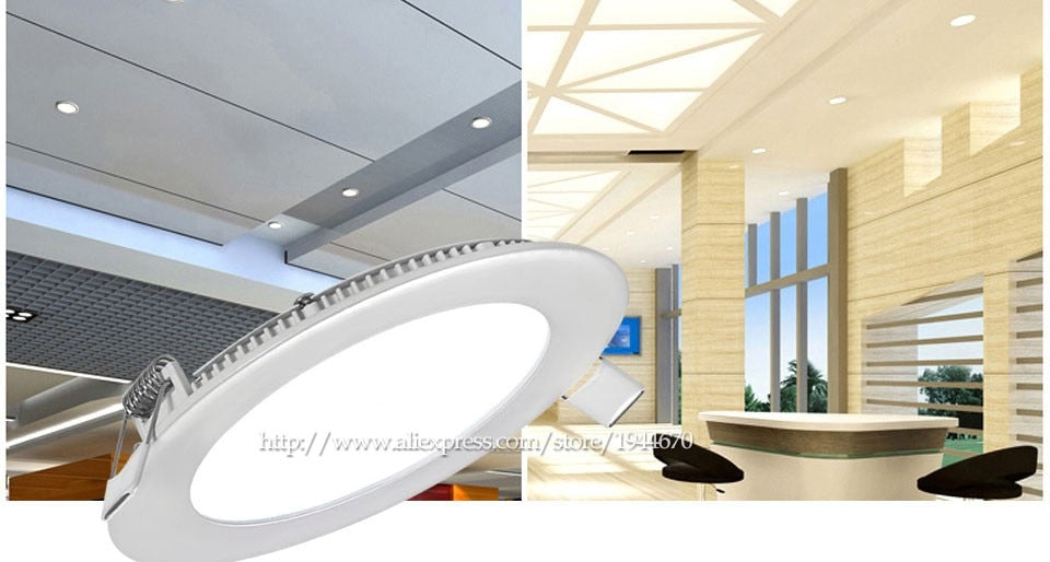Ultra-Thin Milight Downlights Led Spot Light 3W 4W 6W 9W 12W 15W 18W  AC85-265V Mini Led Spots 220V Dimmable 110V Round Lamp