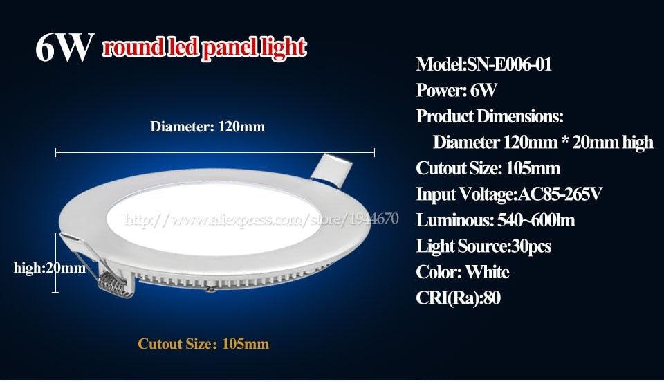 Ultra-Thin Milight Downlights Led Spot Light 3W 4W 6W 9W 12W 15W 18W  AC85-265V Mini Led Spots 220V Dimmable 110V Round Lamp