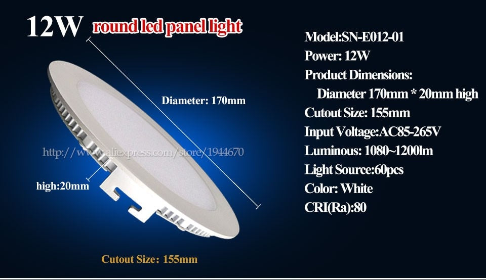 Ultra-Thin Milight Downlights Led Spot Light 3W 4W 6W 9W 12W 15W 18W  AC85-265V Mini Led Spots 220V Dimmable 110V Round Lamp