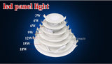 Ultra-Thin Milight Downlights Led Spot Light 3W 4W 6W 9W 12W 15W 18W  AC85-265V Mini Led Spots 220V Dimmable 110V Round Lamp